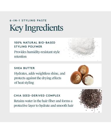 Virtue 6-in-1 Flexible Hold Shea Butter Hair Styling Paste 1.7 oz - Transform Your Style with the Best Innovation Today! - Buy Online on GoSupps.com
