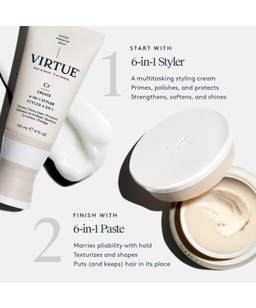 Virtue 6-in-1 Flexible Hold Shea Butter Hair Styling Paste 1.7 oz - Transform Your Style with the Best Innovation Today! - Buy Online on GoSupps.com