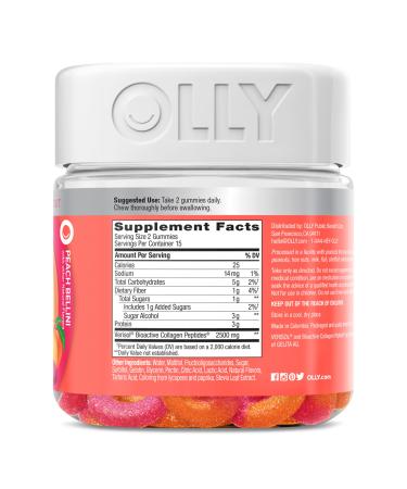 OLLY Collagen Rings Gummy Supplement 30 ct - Transform Your Style with the Best Innovation Today! - Buy Online on GoSupps.com