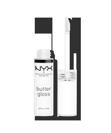 NYX Professional Makeup Butter Gloss Non-Sticky Lip Gloss Clear 0.27 oz