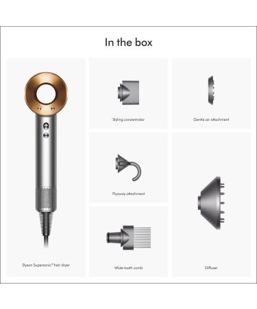 Dyson Supersonic Hair Dryer Nickel/Copper - Transform Your Style with the Best Innovation Today! - Buy Online on GoSupps.com