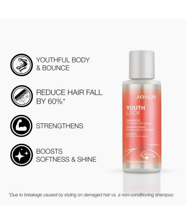 Discover Joico Travel Size YouthLock Shampoo Formulated With Collagen 1.7 oz - Elevate Your Style Instantly! - Buy Online on GoSupps.com
