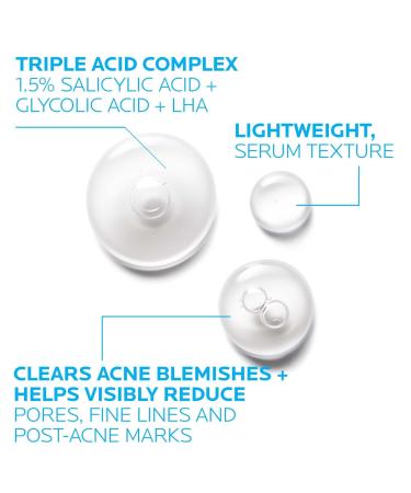 Discover La Roche-Posay Effaclar Face Serum with Salicylic Acid 1.0 oz - Elevate Your Style Instantly! - Buy Online on GoSupps.com