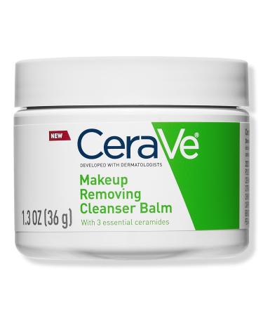 CeraVe Makeup Removing Cleansing Balm with Jojoba Oil for All Skin Types 1.3 oz