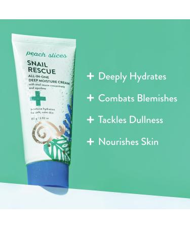 Discover Peach Slices Snail Rescue All-In-One Deep Moisture Cream 2.8 oz - Elevate Your Style Instantly! - Buy Online on GoSupps.com