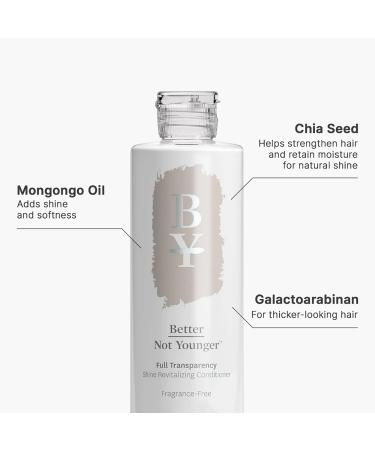 Discover Better Not Younger Full Transparency Shine Revitalizing Conditioner 8.4 oz - Elevate Your Style Instantly! - Buy Online on GoSupps.com