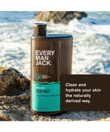 Every Man Jack Sea Salt Men's Hydrating Body Wash 16.9 oz - Transform Your Style with the Best Innovation Today! - Buy Online on GoSupps.com
