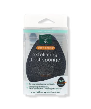 Earth Therapeutics Soft Stone Exfoliating Foot Sponge