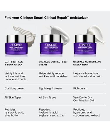 Discover Clinique Clinique Smart Clinical Repair Wrinkle Correcting Rich Face Cream 1.7 oz - Elevate Your Style Instantly! - Buy Online on GoSupps.com