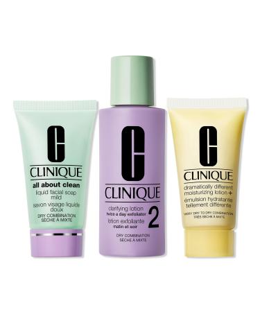 Clinique Skin School Supplies: Cleanser Refresher Course Set - Dry Combination