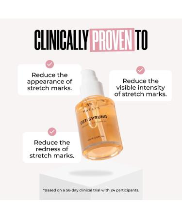 Discover MAÃ‹LYS GET-SPRUNG Enriched Stretch Mark Oil 2.0 oz - Elevate Your Style Instantly! - Buy Online on GoSupps.com