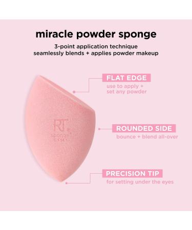 Discover Real Techniques Miracle Mattifying Makeup Sponge Duo 2 ct - Elevate Your Style Instantly! - Buy Online on GoSupps.com