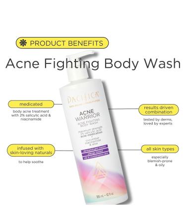 Discover Pacifica Acne Fighting Body Wash With 2% Salicylic Acid 12.0 oz - Elevate Your Style Instantly! - Buy Online on GoSupps.com
