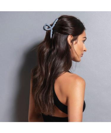 The Hair Edit Slate Blue French Twist Claw Clip - Transform Your Style with the Best Innovation Today! - Buy Online on GoSupps.com