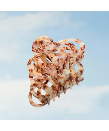 Discover The Hair Edit Rose Tortoise Jellyfish Claw Clip - Elevate Your Style Instantly! - Buy Online on GoSupps.com