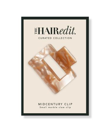 The Hair Edit Marble Midcentury Claw Clip