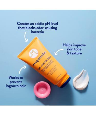 megababe The Cream Deo Daily Deodorant 3.0 oz - Transform Your Style with the Best Innovation Today! - Buy Online on GoSupps.com