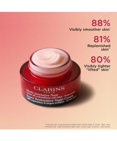 Discover Clarins Super Restorative Night Moisturizer 1.7 oz - Elevate Your Style Instantly! - Buy Online on GoSupps.com