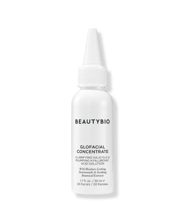 BeautyBio GLOfacial Concentrate with Salicylic Acid & Hyaluronic Acid 1.7 oz