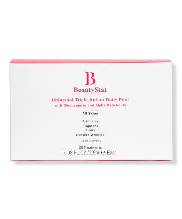 BeautyStat Cosmetics Triple Action One-Step Daily Exfoliating Peel Pad 30 ct