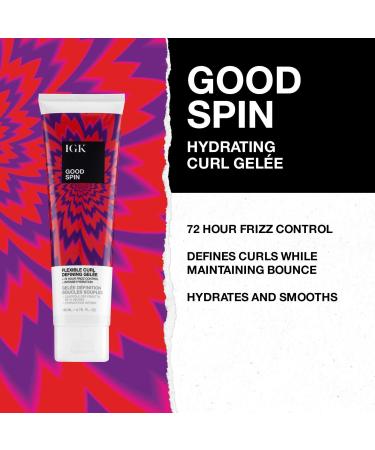 IGK Good Spin Flexible Curl Defining Gelee 4.75 oz - Transform Your Style with the Best Innovation Today! - Buy Online on GoSupps.com