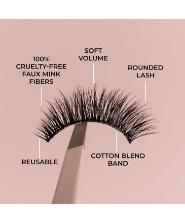 House of Lashes Audrey Mini Full Faux Mink False Lashes 1 pair - Transform Your Style with the Best Innovation Today! - Buy Online on GoSupps.com
