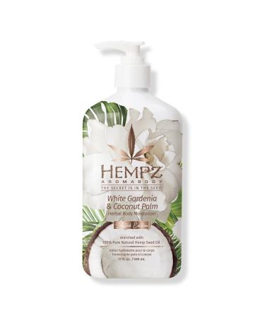 Hempz Limited Edition White Gardenia & Coconut Palm Herbal Body Moisturizer 17.0 oz