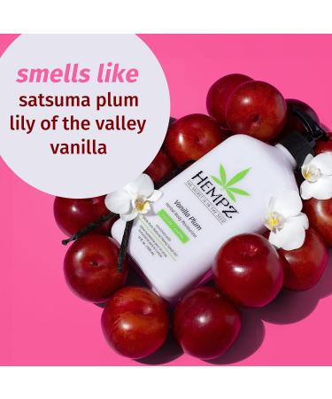 Hempz Limited Edition Vanilla Plum Herbal Body Moisturizer 17.0 oz - Transform Your Style with the Best Innovation Today! - Buy Online on GoSupps.com