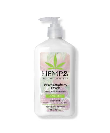 Hempz Limited Edition Peach Raspberry Bellini Herbal Body Moisturizer 17.0 oz