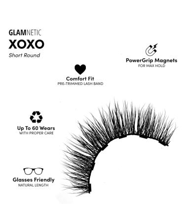 Discover Glamnetic XOXO Magnetic Lashes 1 pair - Elevate Your Style Instantly! - Buy Online on GoSupps.com