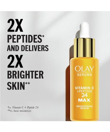 Discover Olay Vitamin C + Peptide 24 MAX Brightening Serum 1.3 oz - Elevate Your Style Instantly! - Buy Online on GoSupps.com