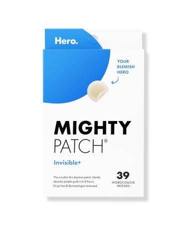 Hero Cosmetics Mighty Patch Invisible+ Daytime Hydrocolloid Acne Pimple Patches 39 ct