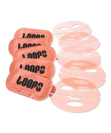 LOOPS Weekly Reset Rejuvenating Face Mask 5 Piece Set 5 ct