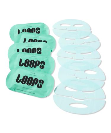 LOOPS Clean Slate Detoxifying Face Mask 5 Piece Set 5 ct