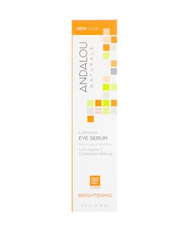 Andalou Naturals Luminous Eye Serum Brightening .6 fl oz (18 ml)