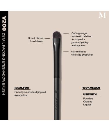 Discover Morphe V200 Detail Packing Eyeshadow Brush 1 ct - Elevate Your Style Instantly! - Buy Online on GoSupps.com