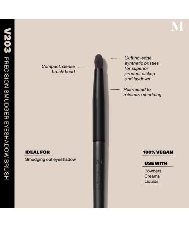 Morphe V203 Precision Smudger Eyeshadow Brush 1 ct - Discover Premium Quality Shop now! - Buy Online on GoSupps.com