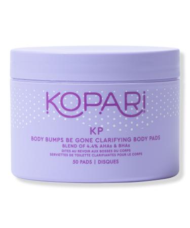 Kopari Beauty KP Body Bumps Be Gone Clarifying Body Pads 50 ct
