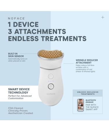 Discover NuFACE TRINITY+ Advanced Microcurrent Kit + Wrinkle Reducer Attachment - Elevate Your Style Instantly! - Buy Online on GoSupps.com
