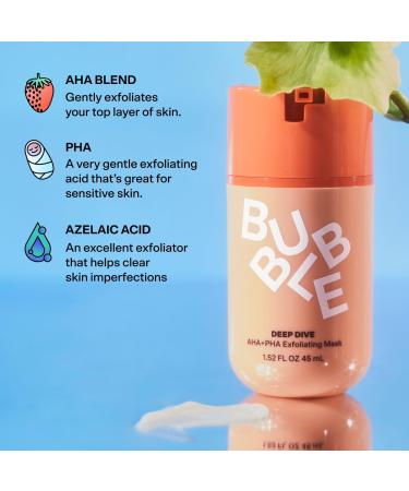 Bubble Deep Dive Exfoliating Mask 1.5 oz - Transform Your Style with the Best Innovation Today! - Buy Online on GoSupps.com