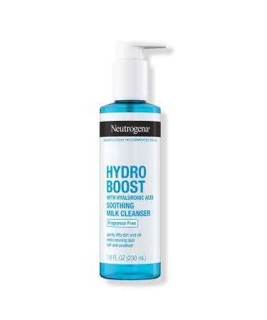 Neutrogena Hydro Boost Soothing Milk Facial Cleanser 7.8 oz