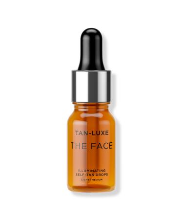 TAN-LUXE THE FACE Mini - Illuminating Self-Tan Drops Light/Medium 0.3 oz