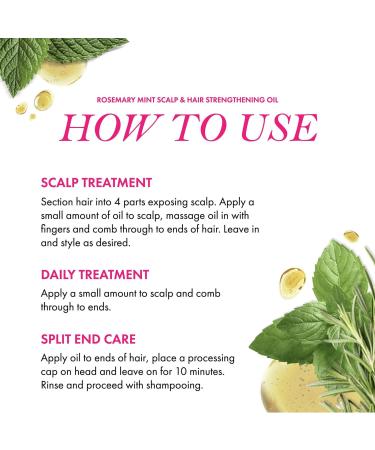 Discover Mielle Rosemary Mint Scalp & Hair Strengthening Oil 2.0 oz - Elevate Your Style Instantly! - Buy Online on GoSupps.com