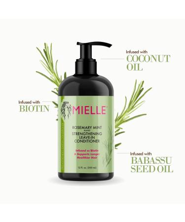 Discover Mielle Rosemary Mint Strengthening Leave-In Conditioner 12.0 oz - Elevate Your Style Instantly! - Buy Online on GoSupps.com