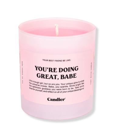 Candier You're Doing Great, Babe Candle 9.0 oz