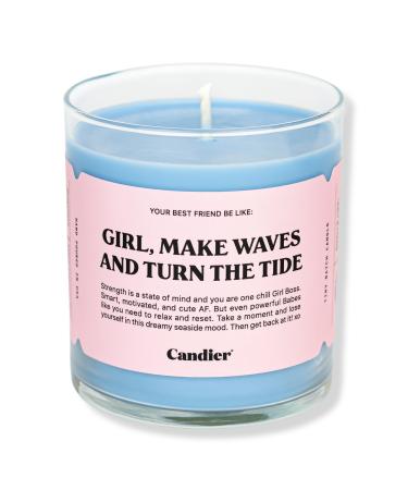 Candier Girl, Make Waves And Turn The Tide Candle 9.0 oz