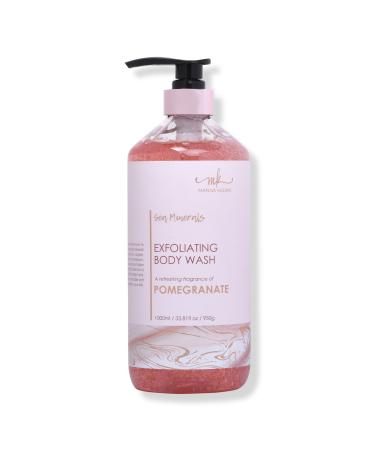 MANNA KADAR BEAUTY Sea Minerals Exfoliating Body Wash 33.81 oz