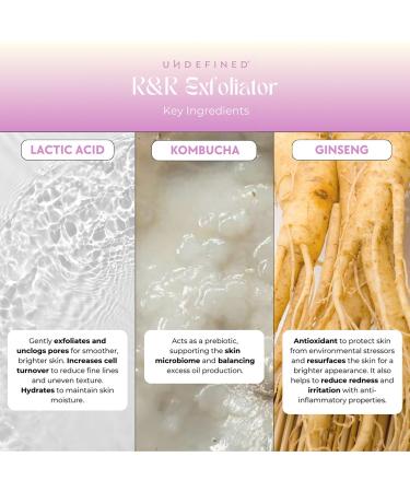 Discover Undefined Beauty R&R Exfoliator 3.4 oz - Elevate Your Style Instantly! - Buy Online on GoSupps.com