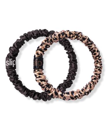Slip Pure Silk Skinny Scrunchie Duo 2 ct