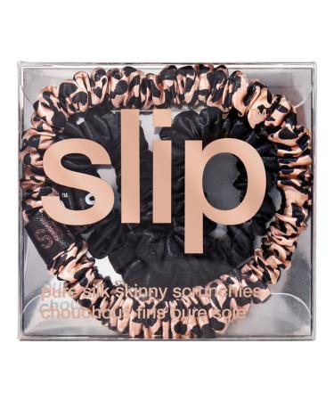 Discover Slip Pure Silk Skinny Scrunchie Duo 2 ct - Elevate Your Style Instantly! - Buy Online on GoSupps.com